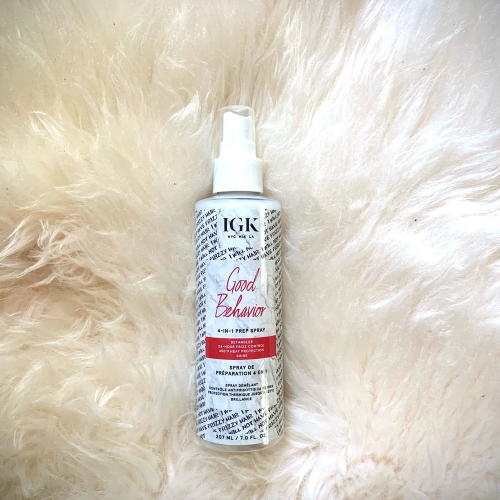 IGK Good Behavior 4-in-1 Prep Spray, New